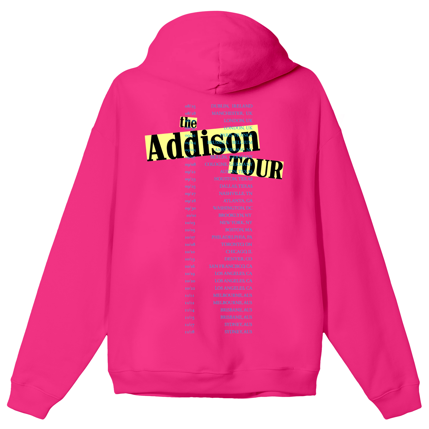 Pop Art Hoodie - Pink